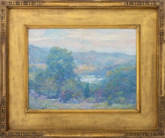 Robert Vonnoh "Eventide" Oil on Canvas, ca. 1915