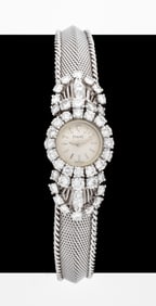 Piaget 18K White Gold Diamond Dress Watch