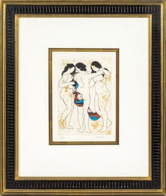 Manolo Valdes "Las Tres Gracias" Engraving