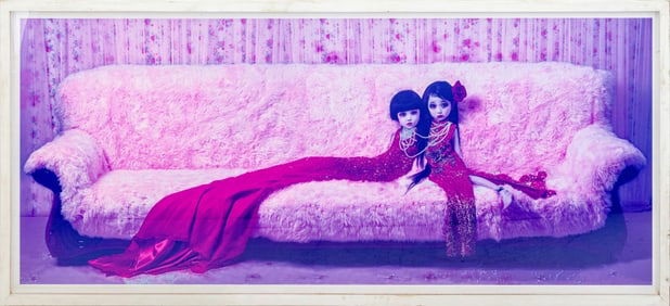 Zhang Peng "Red No. 8" Chromogenic Print