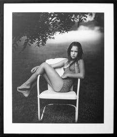 Sally Mann "Juliet in White Chair" Silver Print