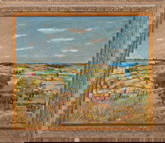 Nicolai Cikovsky "Summer Symphony" Oil on Canvas