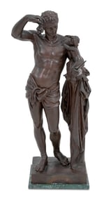 Emmeline Halse Dionysus and Cupid Bronze