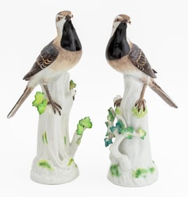 Meissen Porcelain Wagtail Birds, 2
