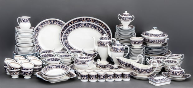 Wedgwood "Florentine" China Dinner Service for 12
