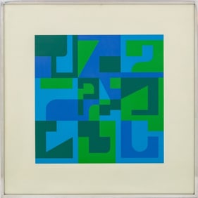 Norman Ives "Y-I3" Serigraph, 1970