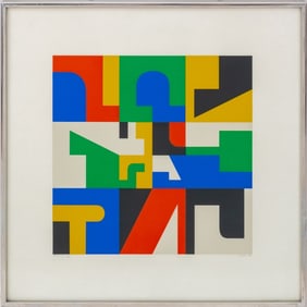 Norman Ives "BA-5" Serigraph, 1970