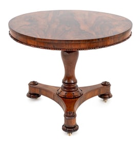 William IV Rosewood Center Table, ca. 1800