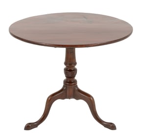 George III Mahogany Tripod Table