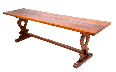 Tudor Style Oak Refectory Table