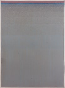 Jim Parker Color Field Pastel on Paper, 20th C.