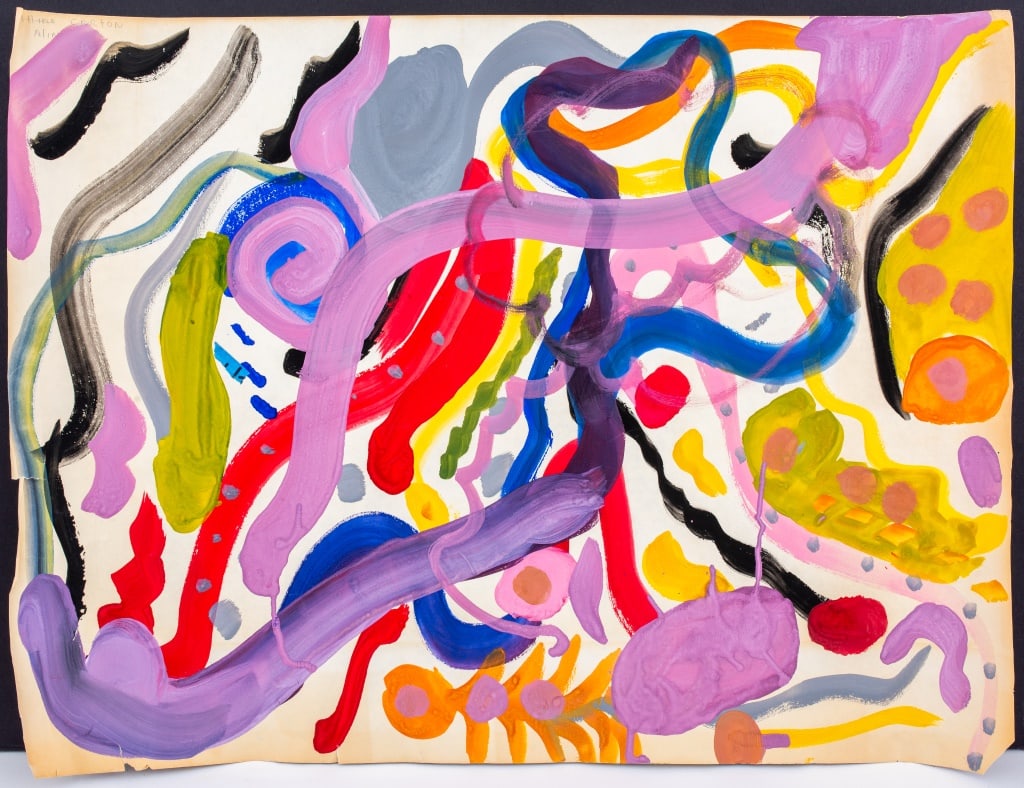 Aline Carton Abstract Composition Acrylic (1 of 8)