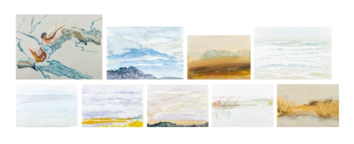 Judy Kitzman Abstract and Landscape Mixed Media, 9