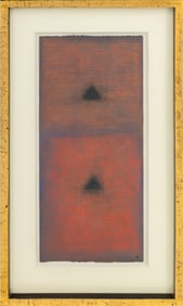 American School Abstract Composition Pastel