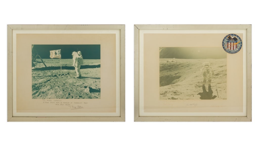 Signed Astronaut Photographs, 2 (1 of 13)