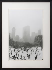 Jefferson Hayman "Wollman Rink" Silver Print