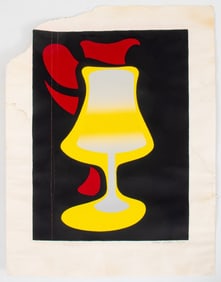 Patrick Caulfield "Red Jug and Lamp" Screenprint