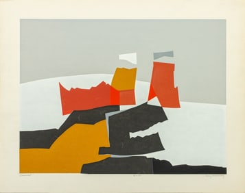 Guy Maccoy "Vermont" Serigraph in Colors
