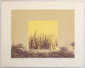 Rony Rehav Abstract Composition Silkscreen