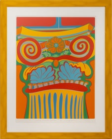 Clayton Pond "Ionthian Involute..." Screenprint