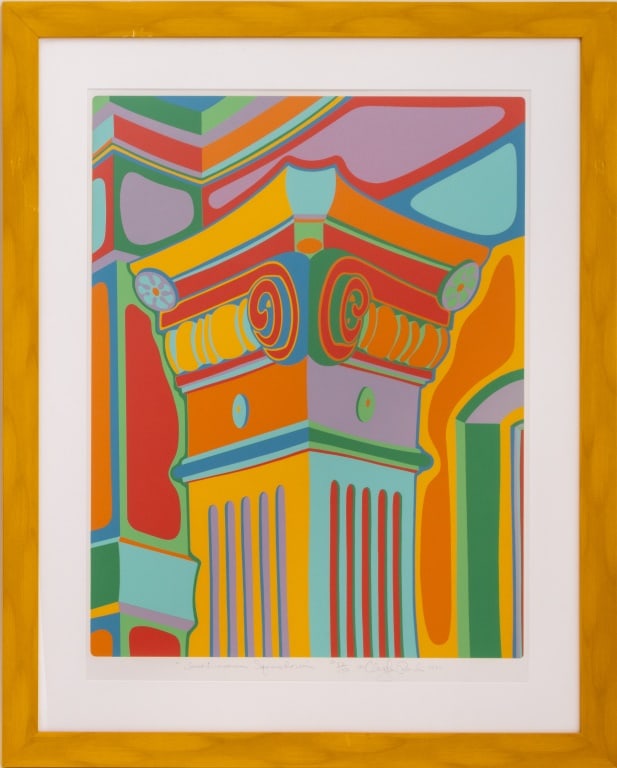 Clayton Pond "Inverticomerum Square.." Screenprint (1 of 4)