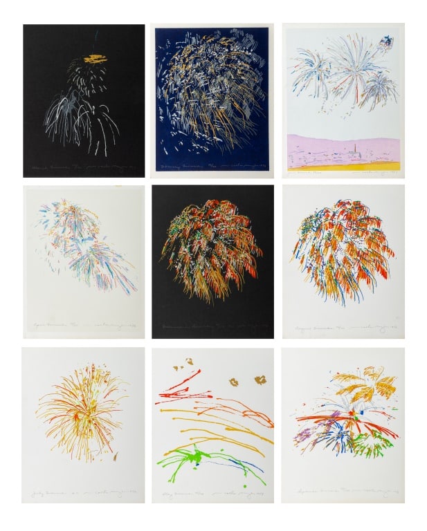 Micaela Myers Fireworks Lithographs, 9 (1 of 20)