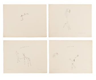 Metka Krasovec Figural Lithographs, 4