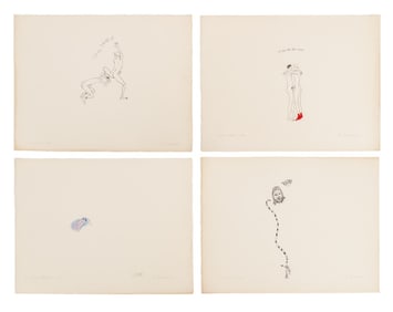 Metka Krasovec Surrealist Erotic Lithographs, 4
