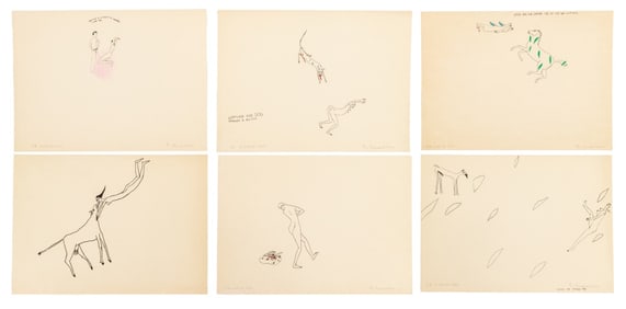 Metka Krasovec Surrealist Erotic Lithographs, 6