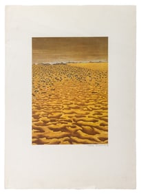 Verena Vernuft "Landschaft" Offset Lithograph