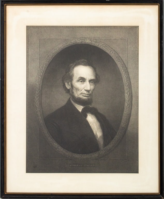 Marshall Abraham Lincoln Portrait Engraving (1 of 8)