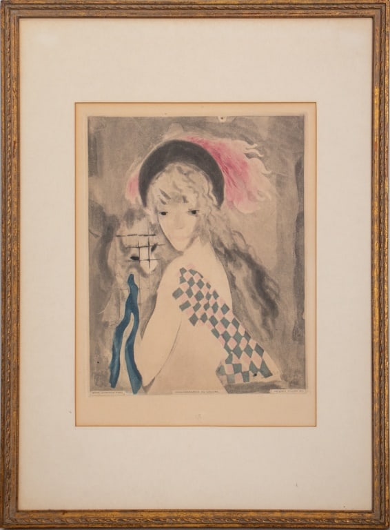 Jacques Villon "Femme a l'Animal" Etching Aquatint (1 of 11)