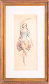 K. Merrill "Dancing Girl, Spark's Carousel Wagon"