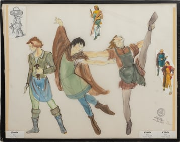 United Scenic Artists "Othello" Costume Designs