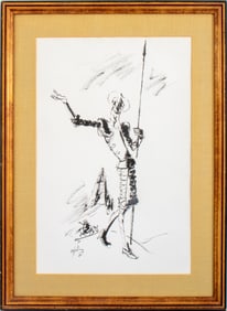 A. Julien Don Quixote Lithograph, 1967