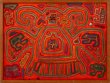 Panamanian Kuna Mola Textile