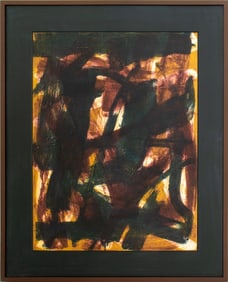 Abstract Modernist Lithograph