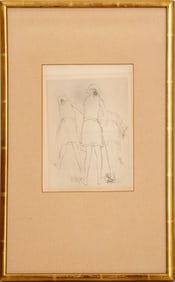 Jean Jansem Figural Composition Lithograph