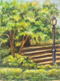 Penny Purpura Landscape Oil on Canvas