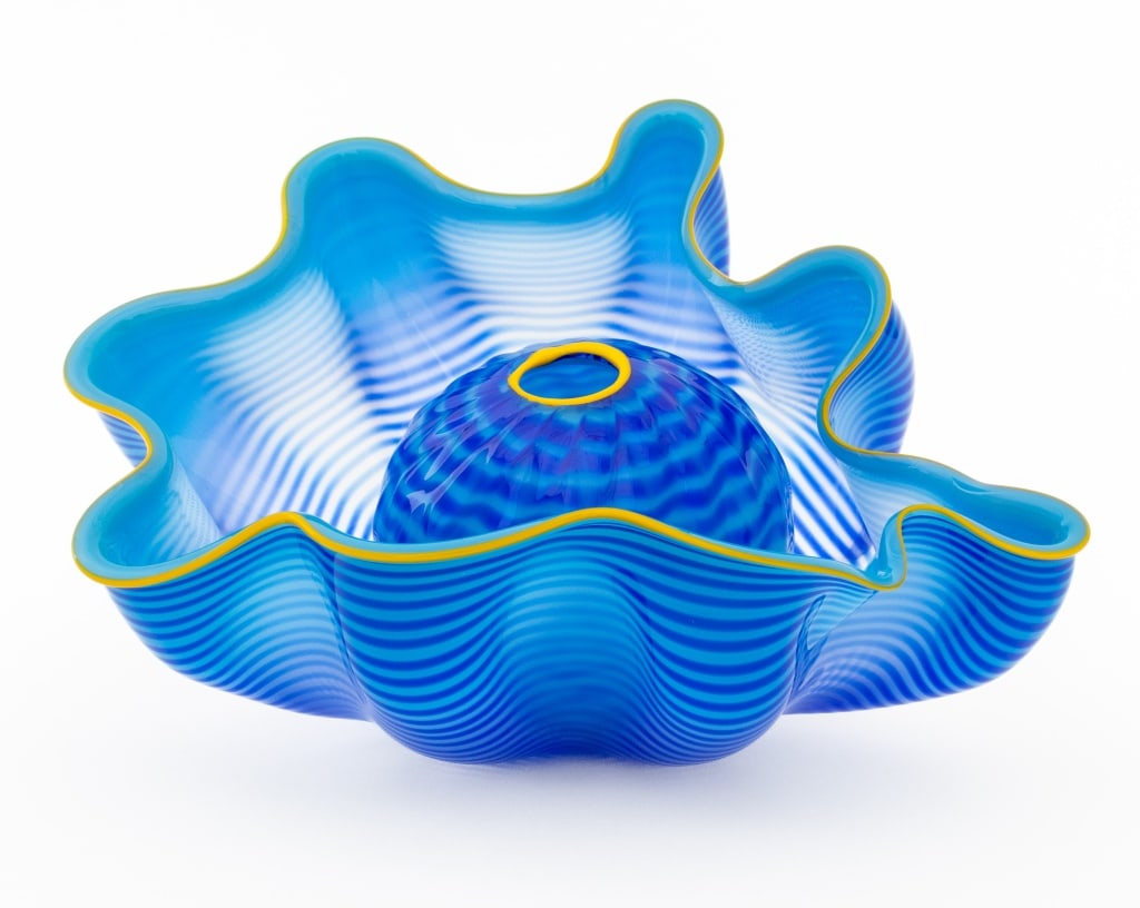 Dale Chihuly 2-Piece Azure Seaform, 2011 (1 of 17)