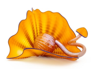 Dale Chihuly Wild Poppy Persian Pair, 2011