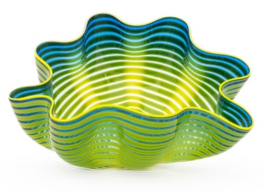 Dale Chihuly Neptune Blue Seaform, 2011