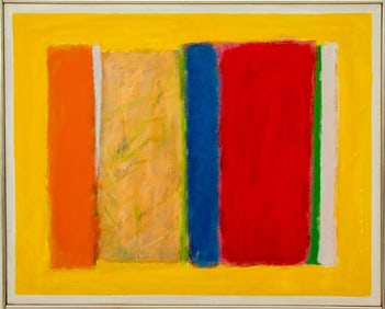 John Opper "Color Series #32" Acrylic on Canvas