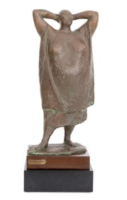 Francisco Zuniga "Mujer Juchiteca" Bronze, 1968