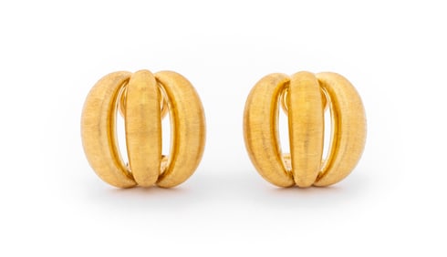 Buccellati 18K Yellow Gold Earrings