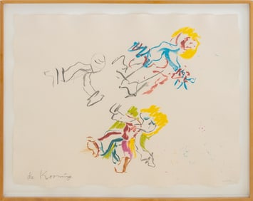 Willem De Kooning "Composition For Lisa", 1984