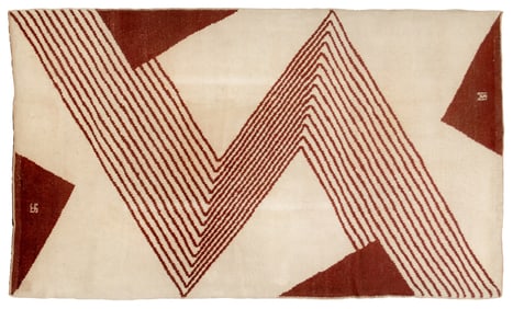 Ivan Da Silva Bruhns Art Deco Rug, 9' 2" x 5' 4"