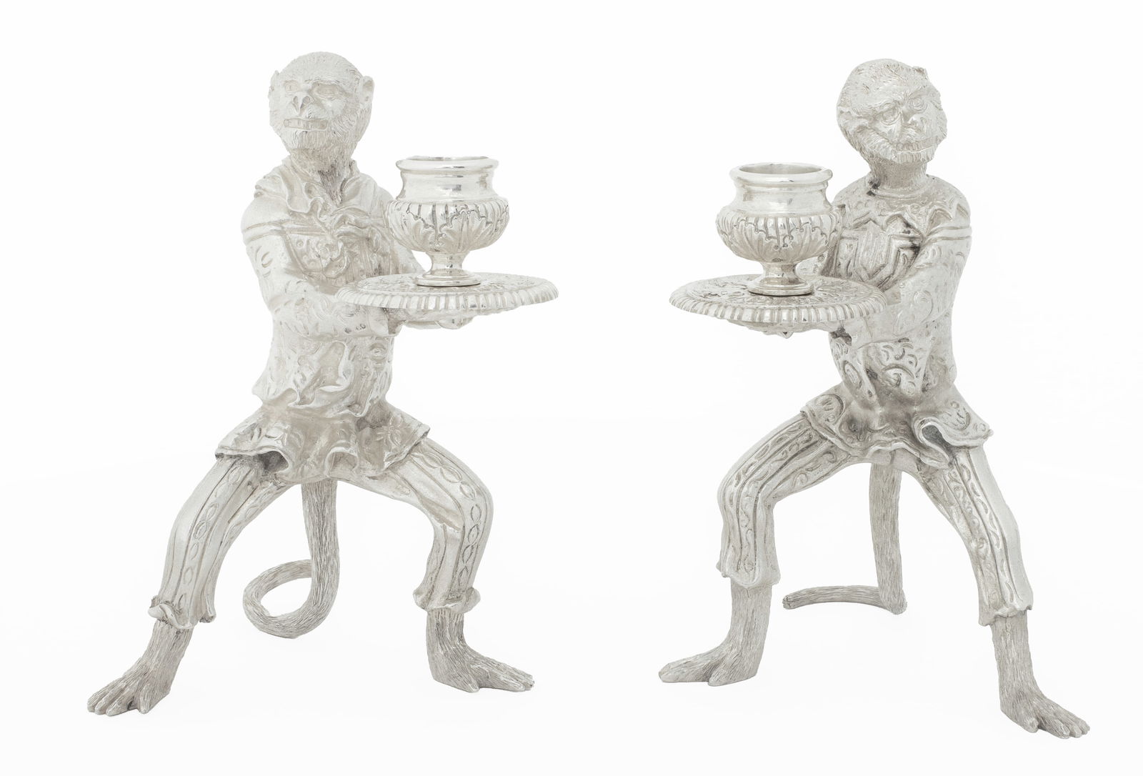 Tiffany & Co. Sterling Singerie Candlesticks, Pair (1 of 10)