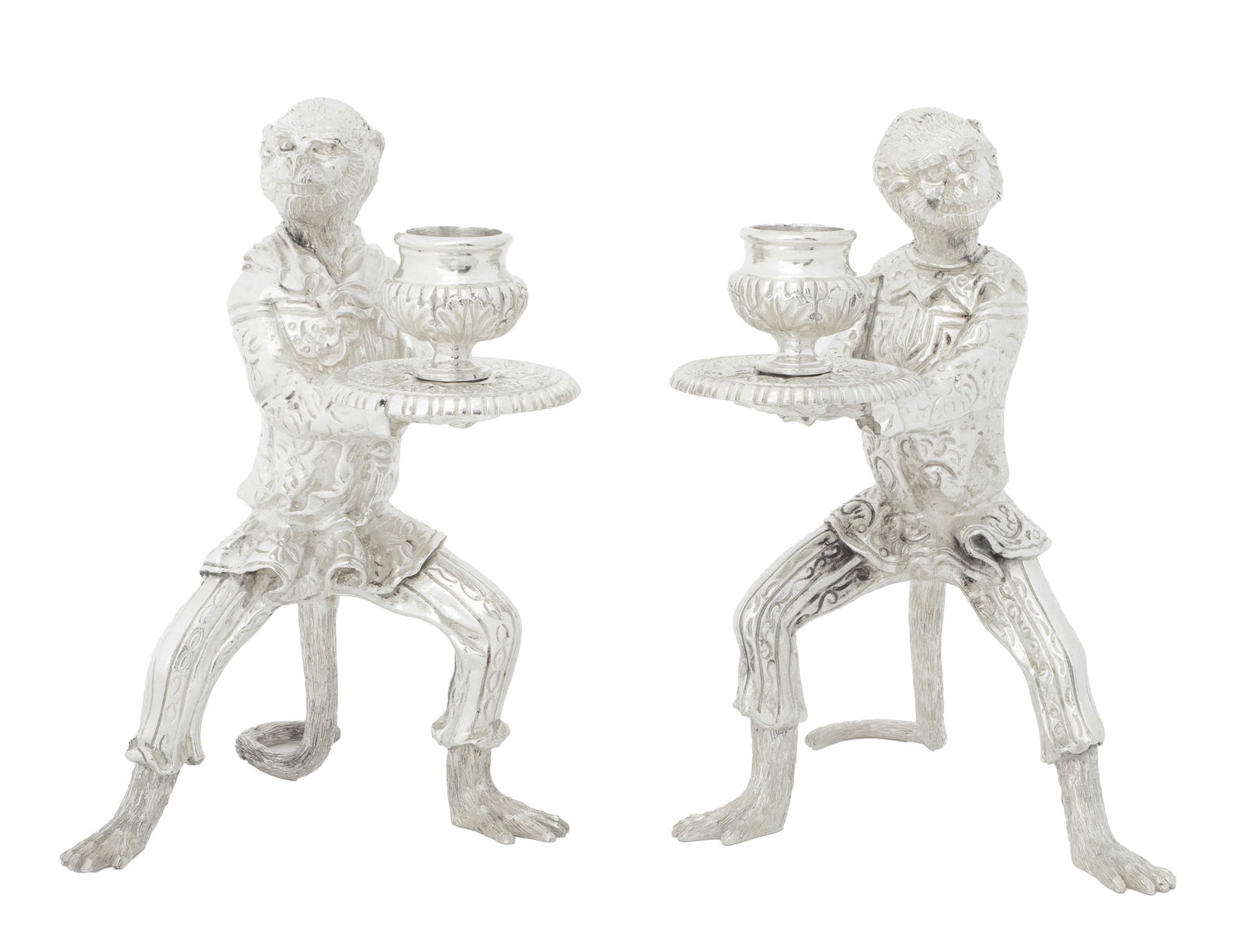 Tiffany & Co. Sterling Singerie Candlesticks, Pair (1 of 10)