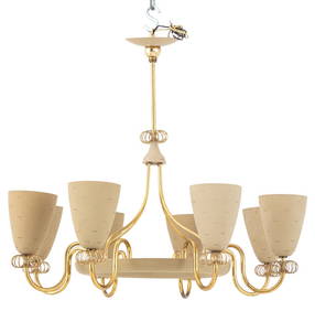 Paavo Tynell Lightolier "Ballerina" Chandelier (1 of 4)